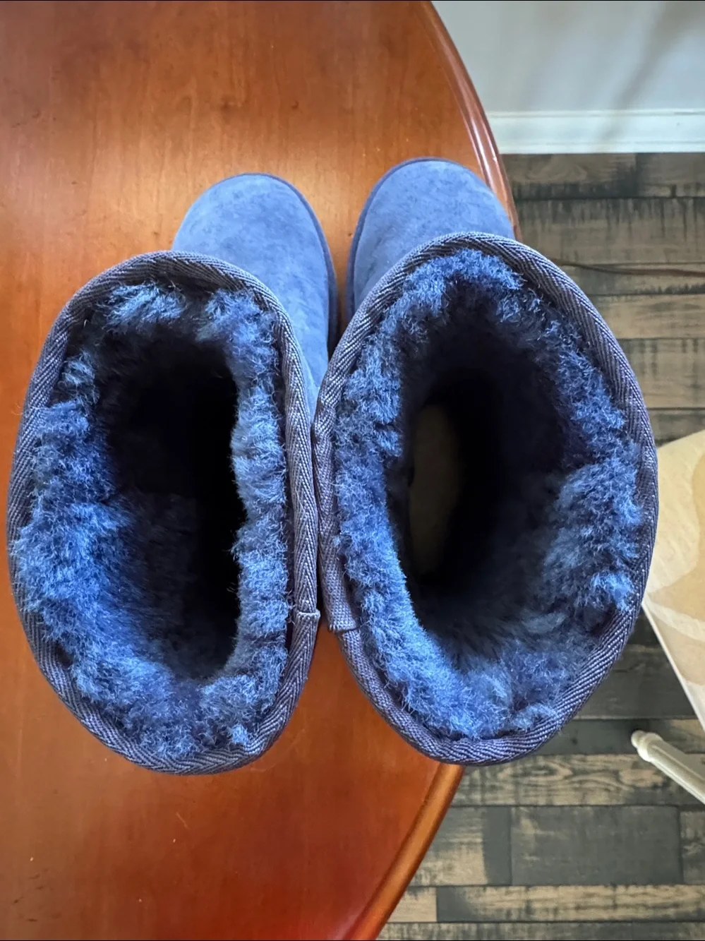 UGG Classic Short II boots. Shearling Winter Boots - Slate Blue Never worn